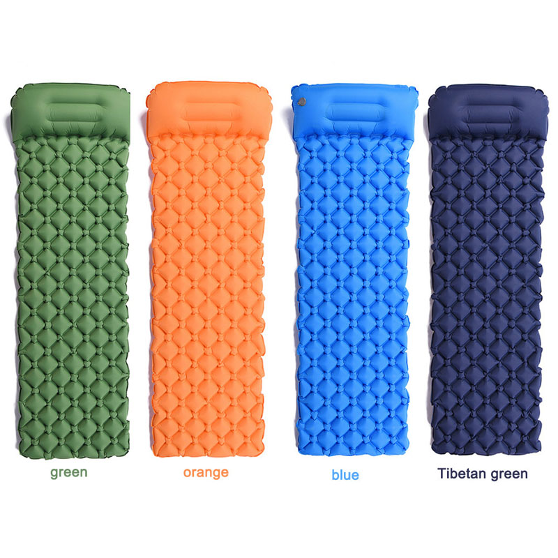 What are the characteristics of sleeping pads and sleeping bags?