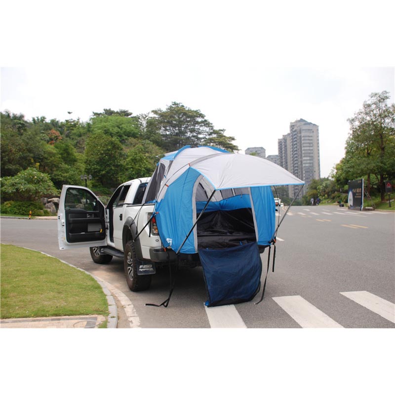 Rainproof 2 3 4 Person Camping Car Rear Truck Bed Tent for Pickup